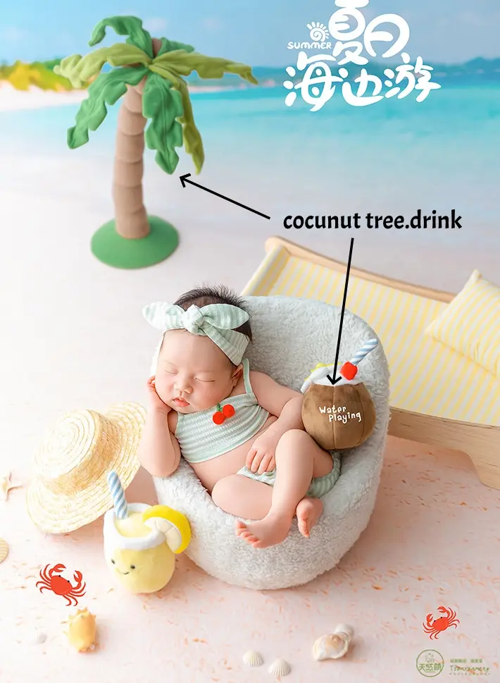 Coconut Tree + Drink